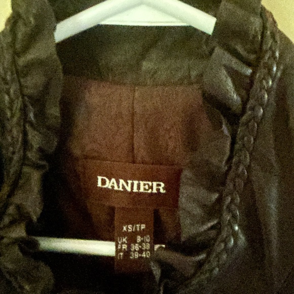 Leather bomber jacket - Picture 3 of 3